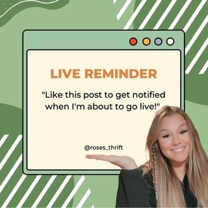 MIRANDA @roses_thrift is LIVE!